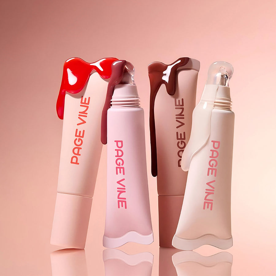 4-Color Moisturizing Lip Balm – Hydrating & Smoothing Lip Gloss