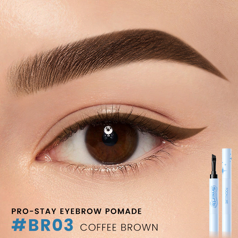 2-in-1 Waterproof Eyebrow Gel Cream & Eyeliner – 3 Colors