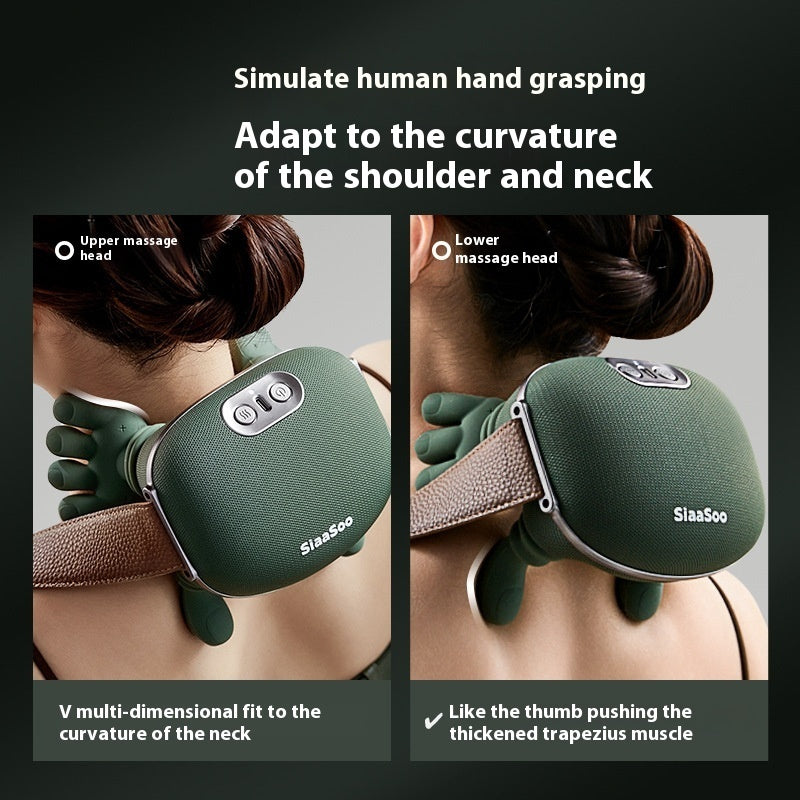 Electric Neck & Shoulder Massager – 4D Kneading Wireless Massage Shawl with Heat | Pain Relief for Neck, Back & Shoulders