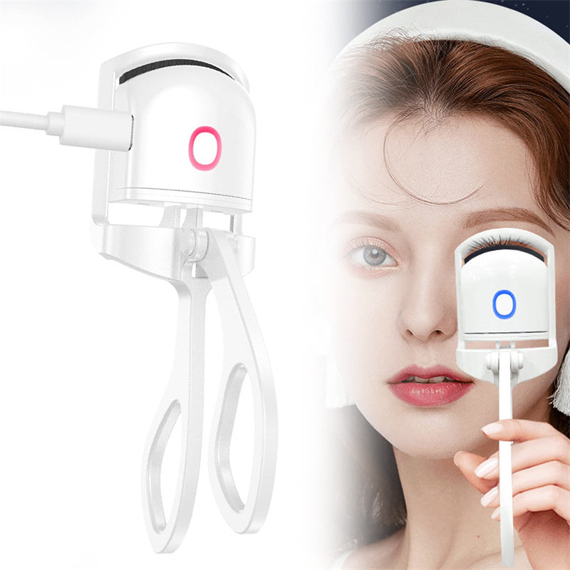 Heated Eyelash Curler – Rechargeable Electric Lash Curler