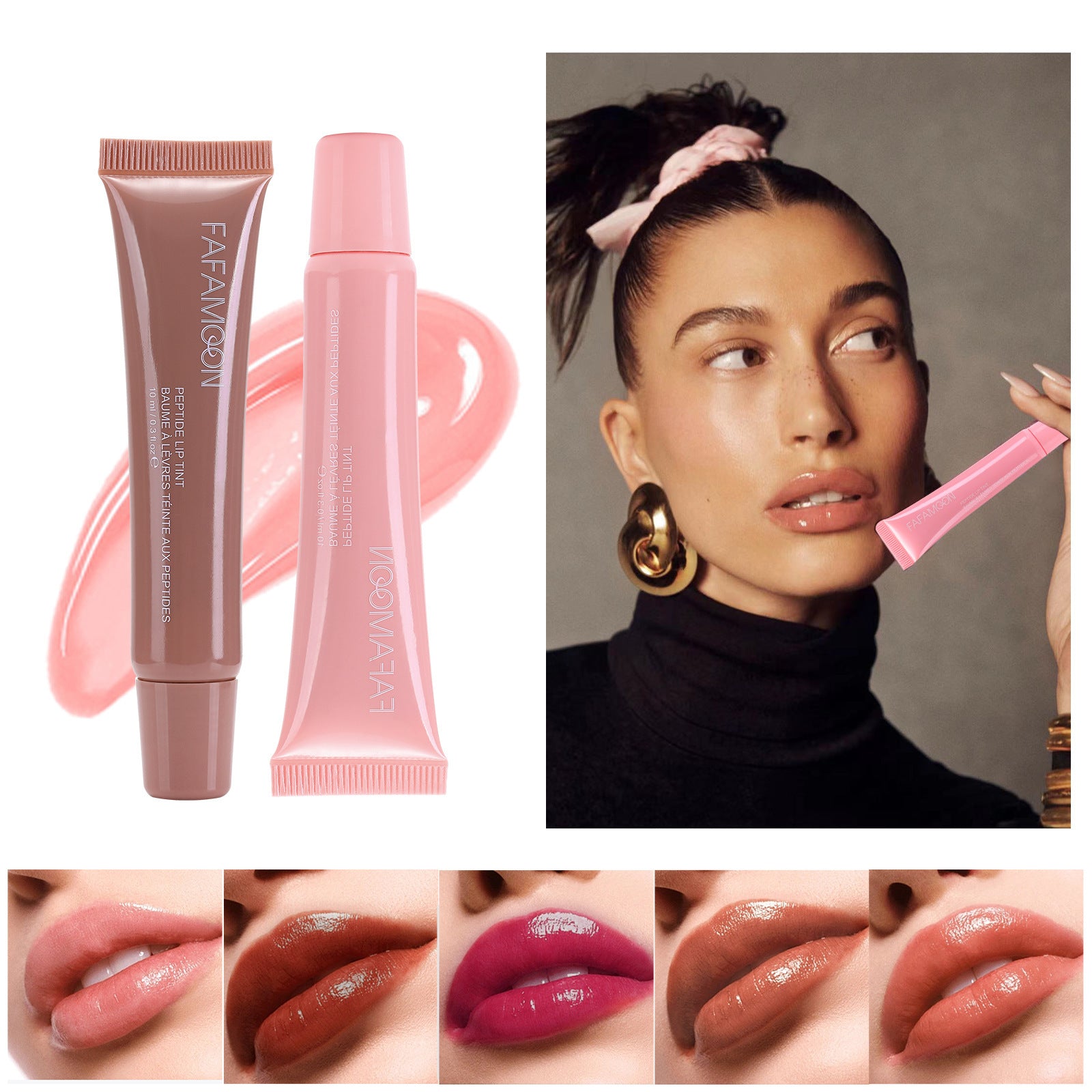 Glossy Mirror Lip Glaze — Waterproof Long Lasting Liquid Lipstick