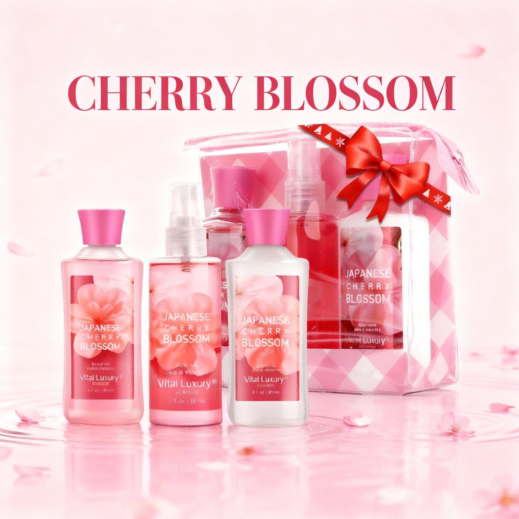 Japanese Cherry Blossom Spa Set