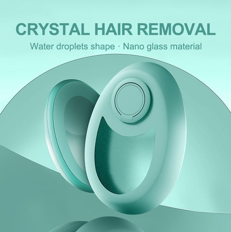 CJEER Upgraded Crystal Hair Eraser – Painless Nano-Glass Hair Removal Tool for Women & Men | Legs, Arms & Back