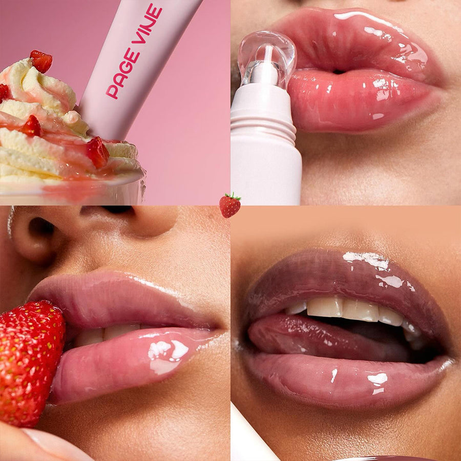 4-Color Moisturizing Lip Balm – Hydrating & Smoothing Lip Gloss