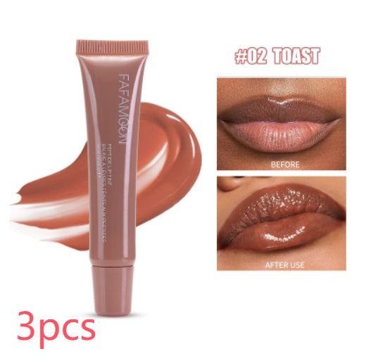 Glossy Mirror Lip Glaze — Waterproof Long Lasting Liquid Lipstick