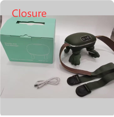 Electric Neck & Shoulder Massager – 4D Kneading Wireless Massage Shawl with Heat | Pain Relief for Neck, Back & Shoulders