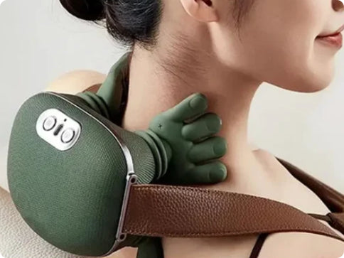Electric Neck & Shoulder Massager – 4D Kneading Wireless Massage Shawl with Heat | Pain Relief for Neck, Back & Shoulders