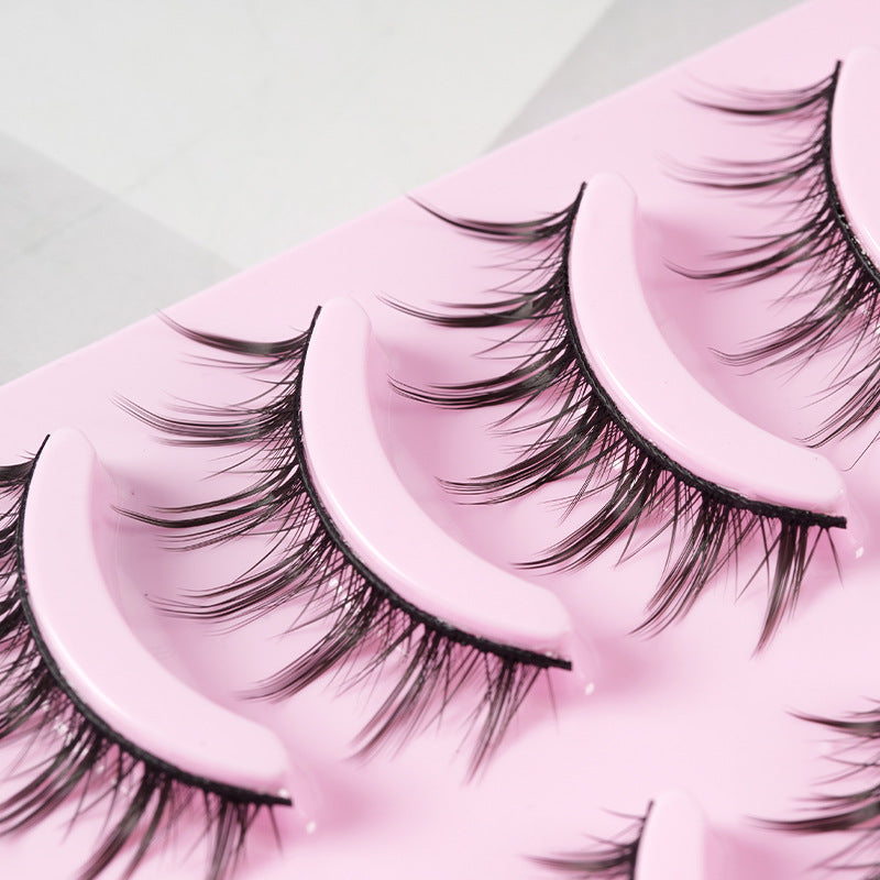 Manga Lashes – 5 Pairs Natural Wispy Anime Cosplay Eyelashes
