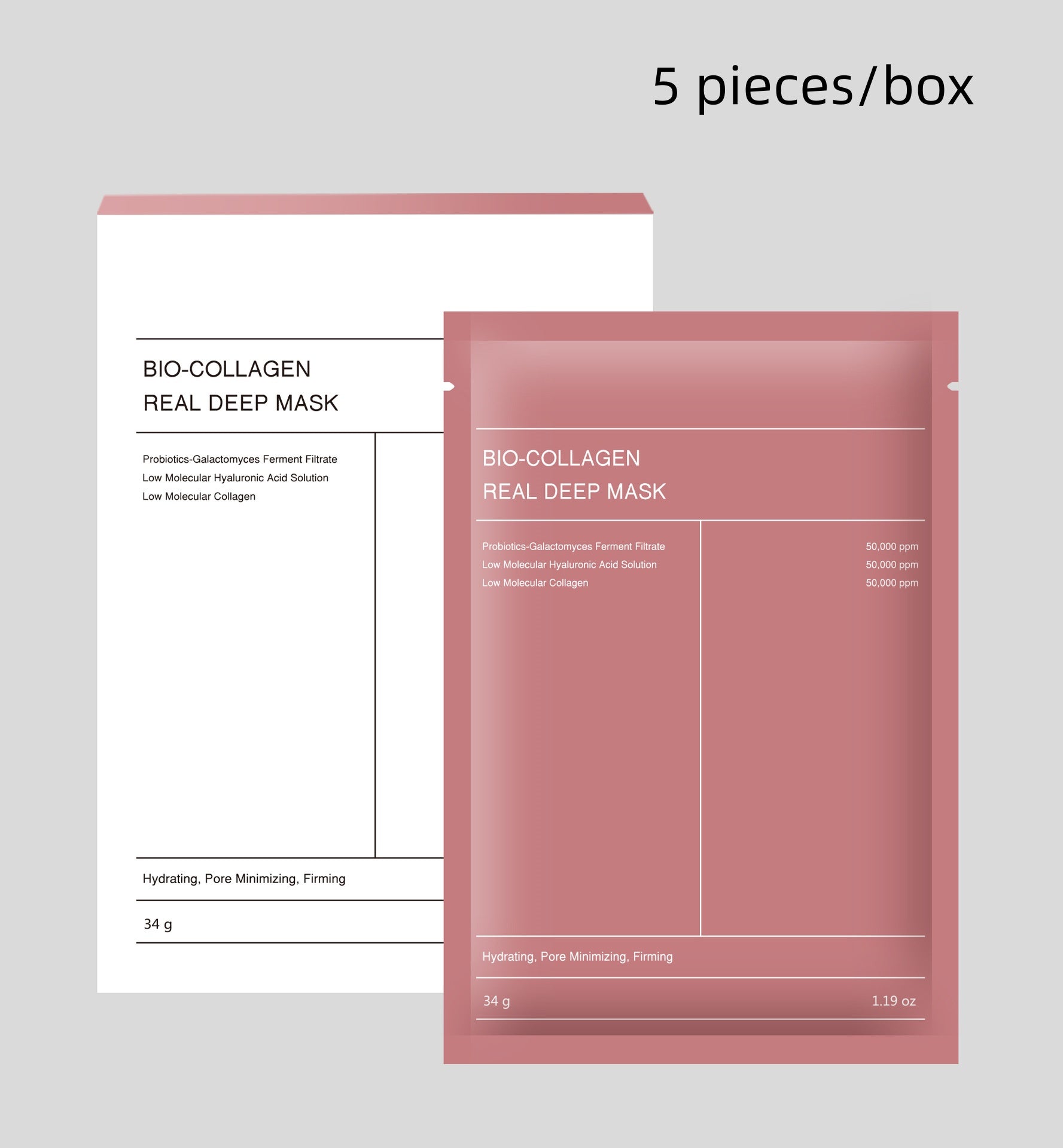 Collagen Face Mask — Hydrating, Firming & Brightening Skin Care