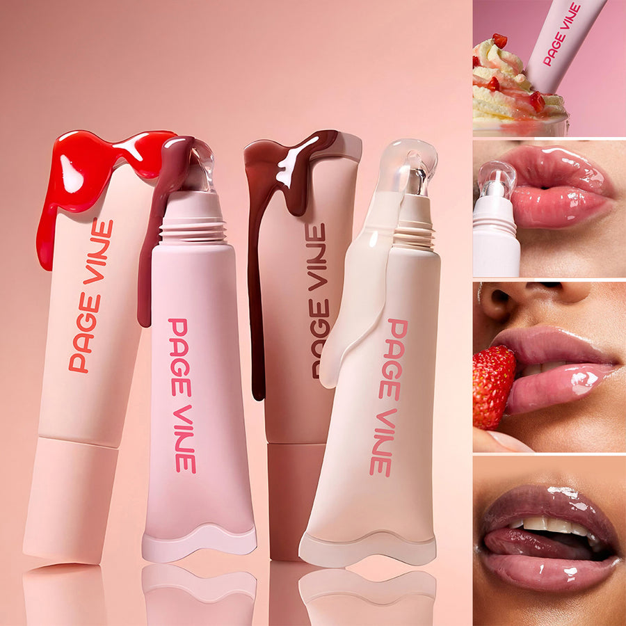 4-Color Moisturizing Lip Balm – Hydrating & Smoothing Lip Gloss