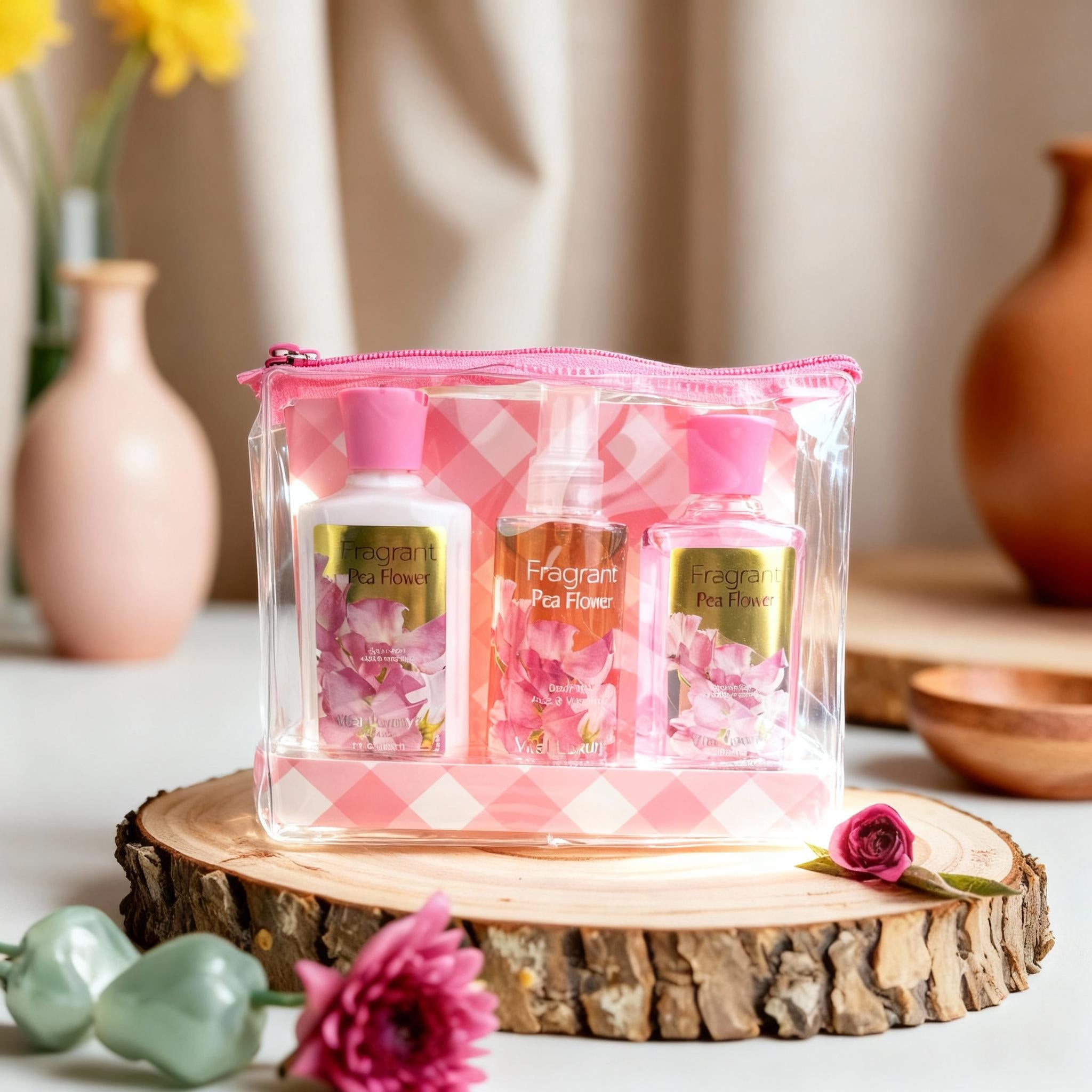 3-piece Bath & Body Care Travel Set