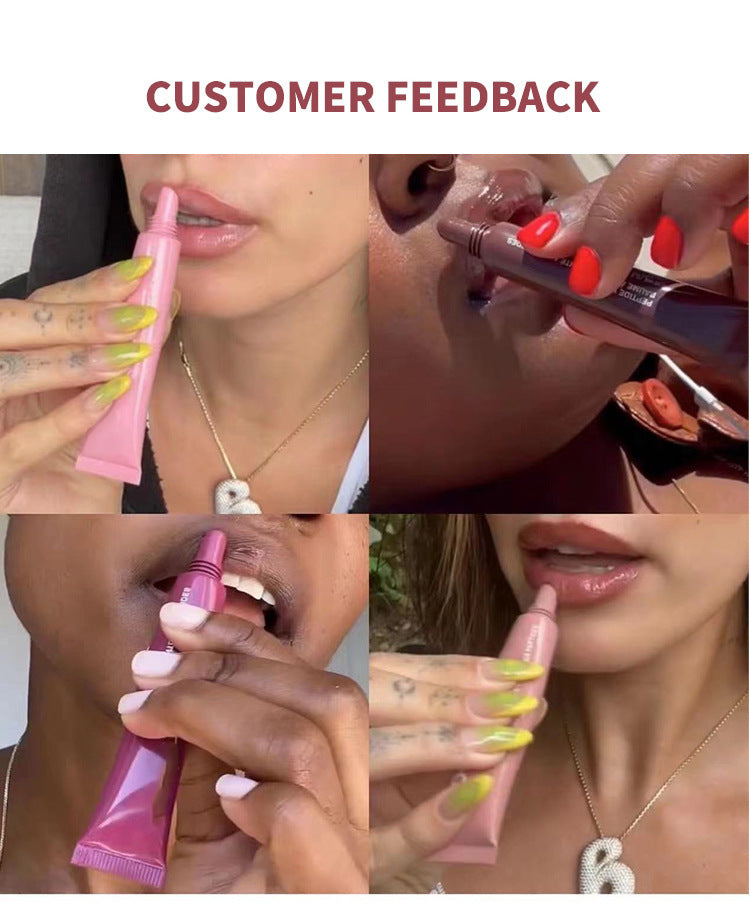 Glossy Mirror Lip Glaze — Waterproof Long Lasting Liquid Lipstick