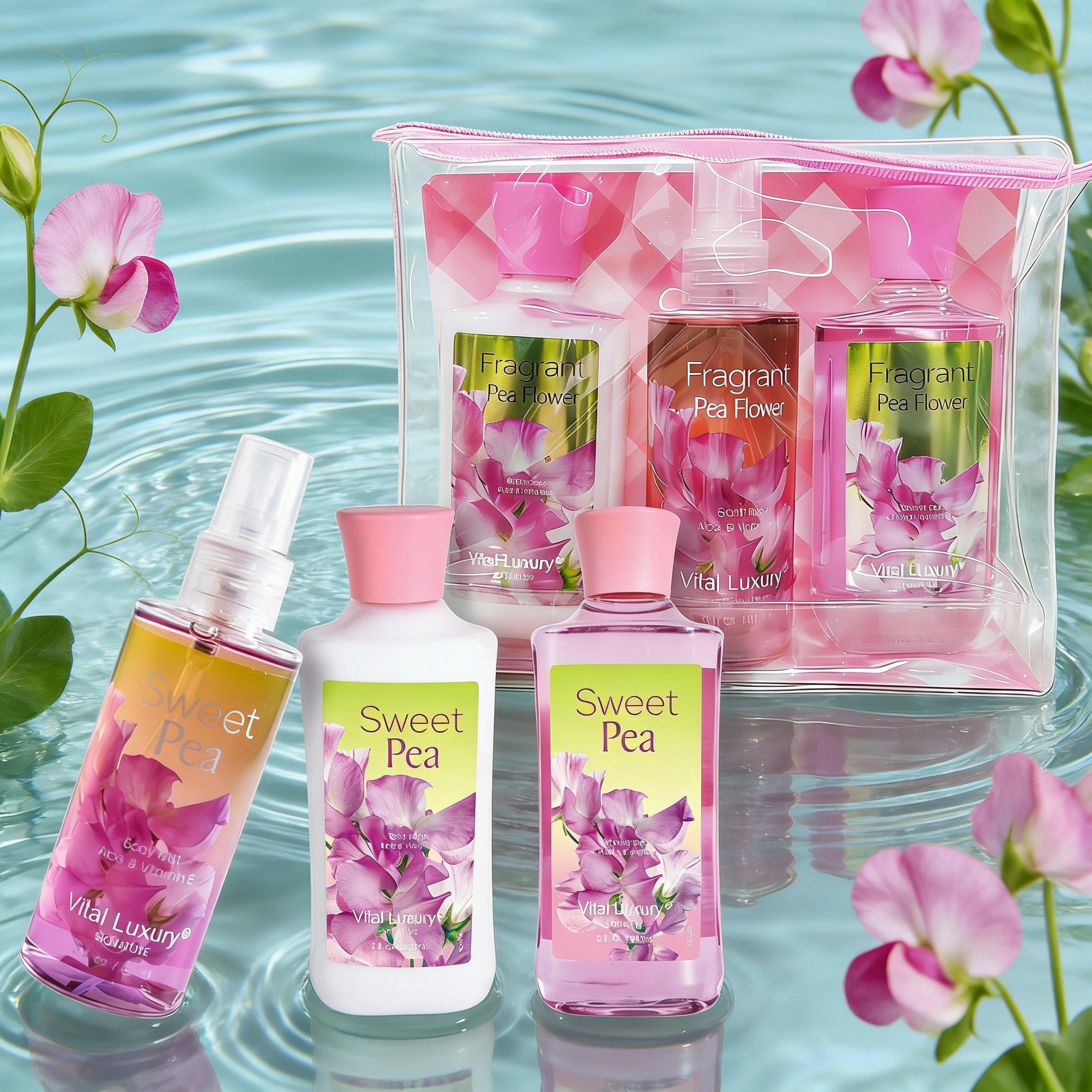 3-piece Bath & Body Care Travel Set
