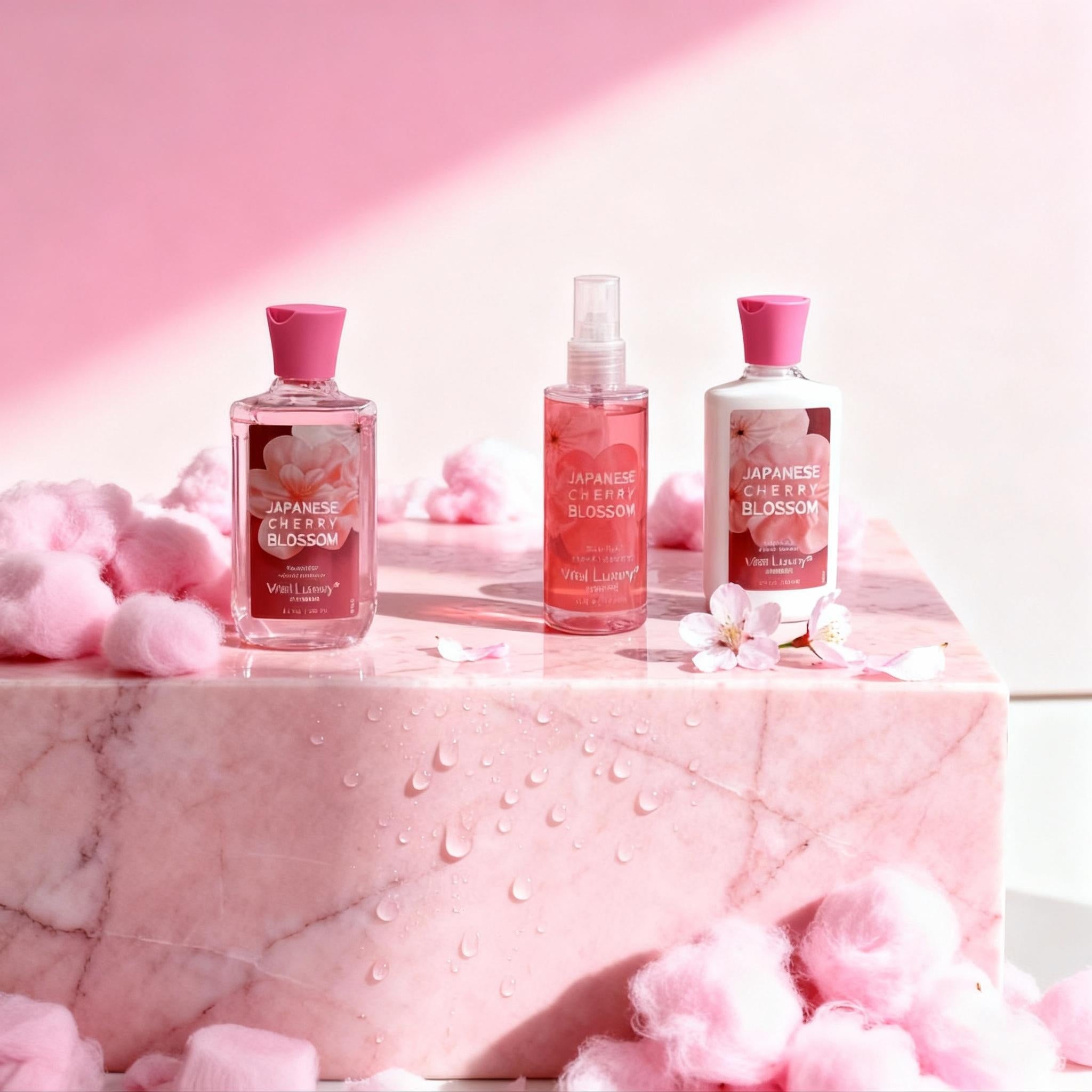 Japanese Cherry Blossom Spa Set