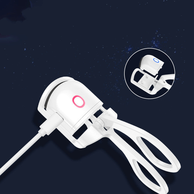 Heated Eyelash Curler – Rechargeable Electric Lash Curler